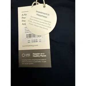 Vuori Women’s Miles Ankle Pant Tapered Mid Rise Color Ink Sz XS New $108 thumbnail 2