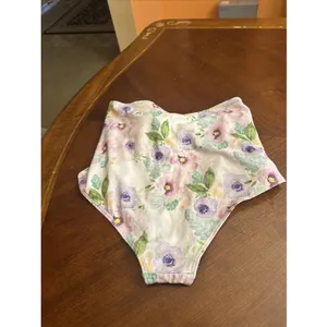 KORTNI JEANE High Waist Swim Suit Size Medium Casual comfort pool beach thumbnail 6