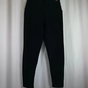 AERIE Capri Chill.Play.Move. legging stretch Pants Black Medium thumbnail 6