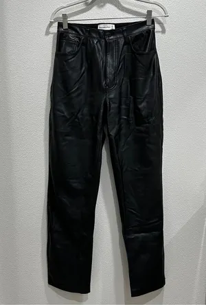 Abercrombie & Fitch Faux Leather Pants thumbnail 5