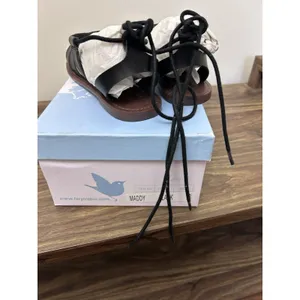Farylrobin‎ Maddy Black gladiator sandals size 8 thumbnail 5