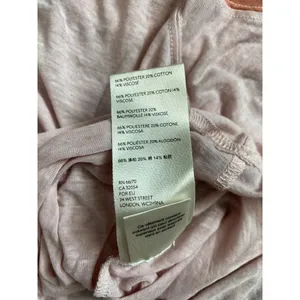 Womens We The Free Burnout V Neck 3/4 Sleeve‎ T-shirt Oversized Size XS thumbnail 5