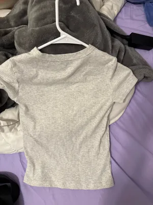 American eagle ribbed crop thumbnail 3