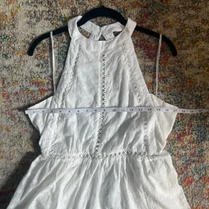 Petal and Pup Raffael High Neck Mini Dress Lace NWT Size Large 100% cotton thumbnail 6