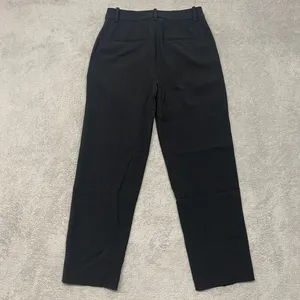 Madewell Pants Womens 4 Black The Fairbanks Mid Rise Office‎ Minimal NO085 thumbnail 12