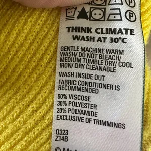 NWOT M&S Womens Autograph Pullover Viscose Blend Sweater in Sunshine Size M Soft thumbnail 7