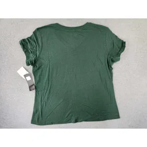 NEW Green Bay‎ Packers NFL T-shirt V-neck Football Tee Green Women's Plus 2XL thumbnail 8