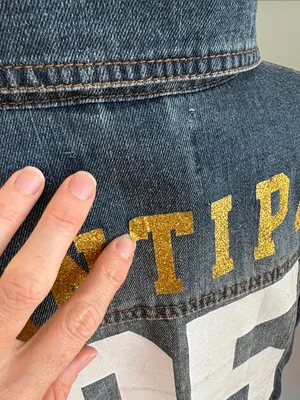 Tiny Turnip Arizona Diamondbacks Denim Jacket Baseball Size Large Blue thumbnail 4