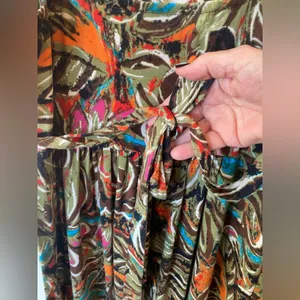 Philosophy by Republic tropical maxi dress Size Medium bohemian Boho Summer thumbnail 6