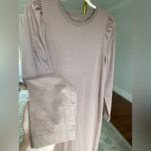 Universal Threads Cotton Maxi Dress Cottagecore Boho Long Sleeve Normcore Scandi‎ thumbnail 5