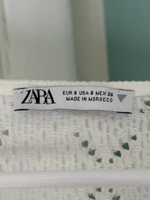ZARA Blouse Crop Top thumbnail 4