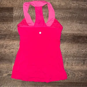 Lululemon Athletica Pink Sleeveless Top Size 4 thumbnail 4