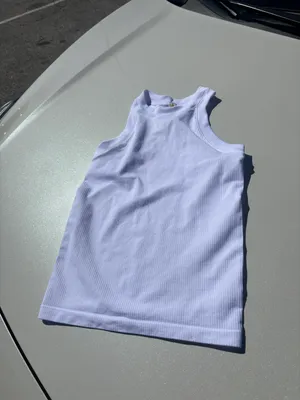 Athleta NWT   White Tank Razorback XS thumbnail 10