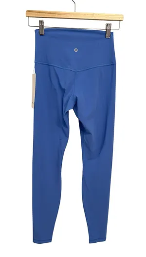 Lululemon Align HR Leggings/ Pants 28" Size 6 Pool NWT Authentic thumbnail 7