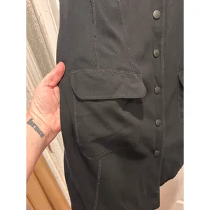 CAbi Maestro Jacket 3903 Women's 2XL Black Ponte Knit Long Blazer Coat Versatile thumbnail 3