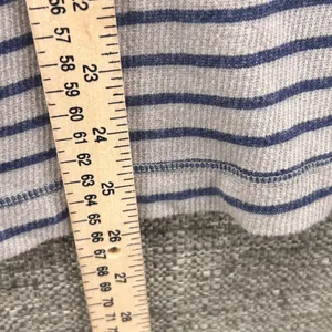 Y2K Waffle Knit Thermal‎ Top Gray Medium thumbnail 10