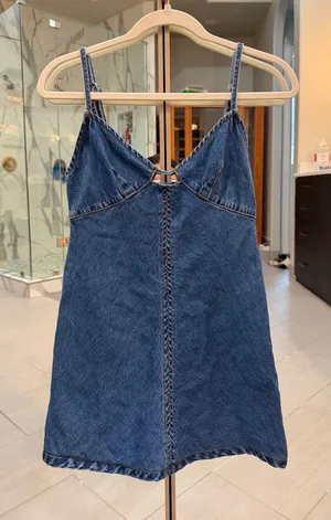 Princess Polly Denim Dress Mini thumbnail 1