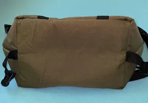 MACY’S insulated tote lunch bag olive green adjustable removable shoulder strap thumbnail 7