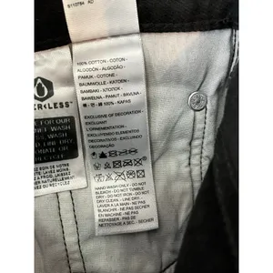 Levi's 501 Wax Coated Jeans Women's 27x30 Black High Rise Straight Leg Denim thumbnail 9