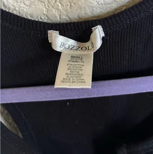 Black Bozzolo tank top  thumbnail 5