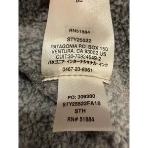 Patagonia Better‎ Sweater 1/4 Zip Womens Small Gray Fleece Pullover STY25522 thumbnail 7
