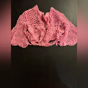 Dollskill DREAM AWAY CROCHET WRAP TOP thumbnail 2