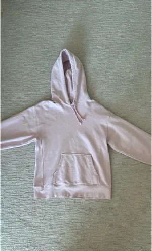 Aritzia TNA Cozy Fleece Boyfriend Hoodie Pink thumbnail 2