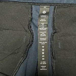 32 Men’s Lululemon Athletica Navy Pants ABC Slim-Fit 5 Pocket Pant Warpstreme thumbnail 5