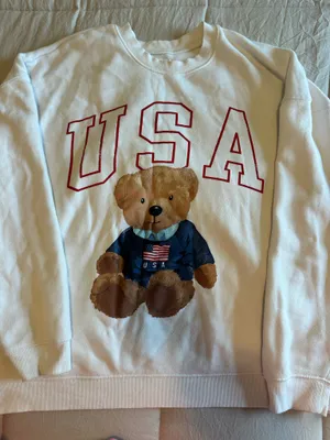 Target USA Bear Oversized Sweatshirt thumbnail 2