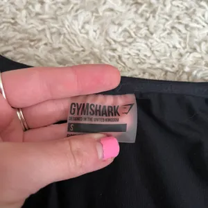 Gymshark Faux Wrap Black Shirt Size Small thumbnail 3