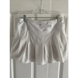 Athleta Pleated Skort Womens Size S White Tennis Golf‎ Activewear Performance thumbnail 4