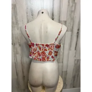 Floral tank top Pink Size XL thumbnail 3