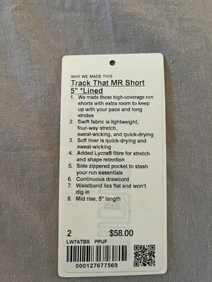 Lululemon Track That MR Short 5” Lined thumbnail 2