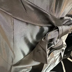 Vera Wang sz 10 gray long formal dress thumbnail 5