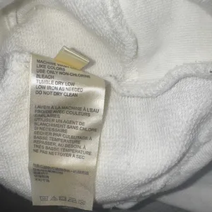 Anthropologie White Tie-Back Sweatshirt Tee Size Large New with Tag MSRP $80 SOO thumbnail 7