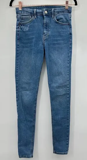 Topshop High-Waisted Skinny Jeans Size 25 thumbnail 1