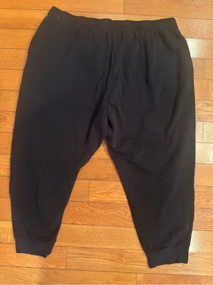 Nike Black Fleece Joggers Women’s 2XL Cropped NWOT thumbnail 5