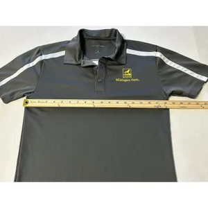 Port Authority Michigan Tech Huskies Women’s XS Performance Polo Shirt Gray VGC MTU thumbnail 4