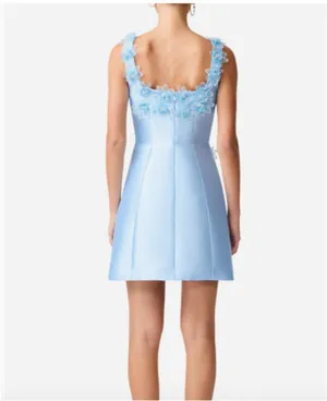 Elliatt Mini Dress Blue thumbnail 2