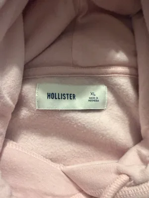 Light pink hollister sweatshirt XL thumbnail 3
