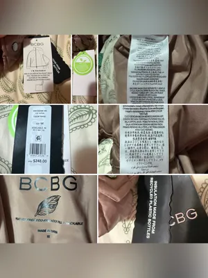BCBGeneration Zip Quilted Short Puffer Jacket Toffee Brown M NWT thumbnail 9
