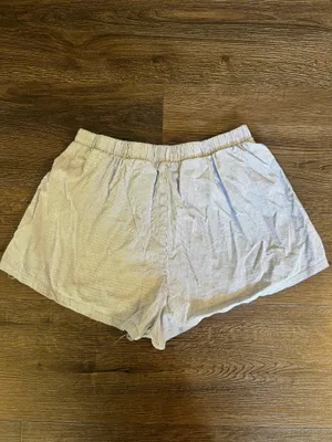 Altar’d State Blue Striped PJ Shorts thumbnail 3