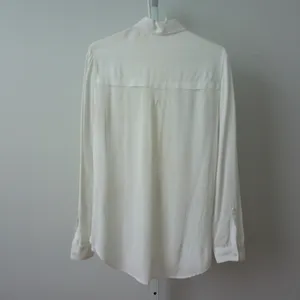 Beachlunchlounge Office Siren Coastal Relaxed Pocket Button Down XS White thumbnail 7