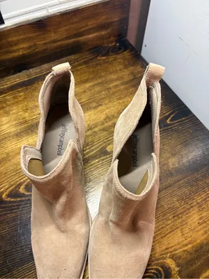 Jeffrey Campbell Tan‎ Rosee Heeled Ankle Boots Size 9.5 thumbnail 6