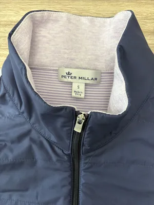 Peter Millar Purple Active Vest Women Size Small thumbnail 3