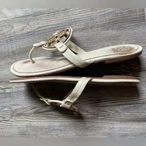 Tory Burch Women's Beige Sandals thumbnail 6