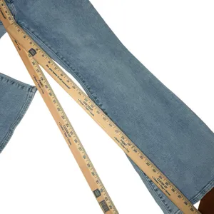 NWT Abercrombie & Fitch 0 S Ultra High Rise Flare Curve Love Jeans Medium Blue thumbnail 9