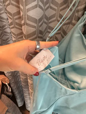 Blue Blush Mini Dress Bodycon Light Blue thumbnail 3