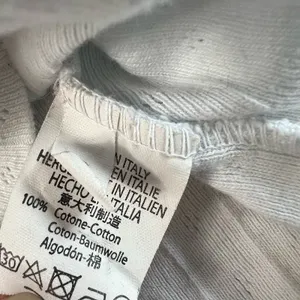 Brandy Melville White Henley Baby Tee Soft Feminine Y2K thumbnail 5