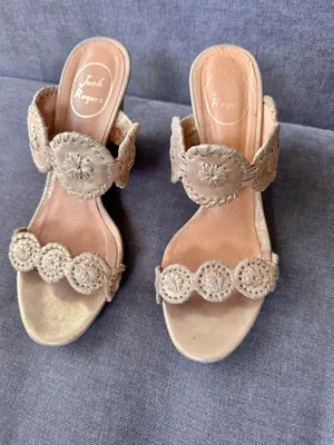Jack Rogers Lauren Mid Wedge Gold thumbnail 2